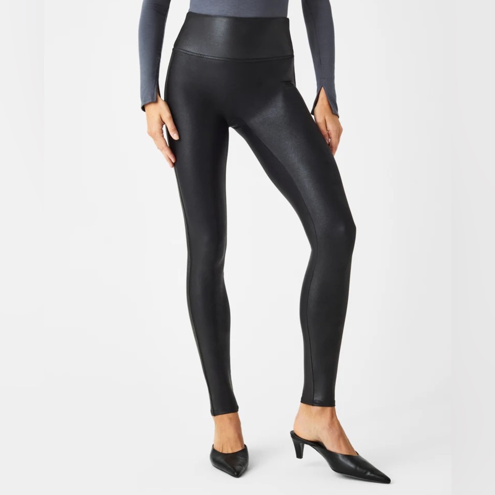 Spanx Faux Leather Leggings